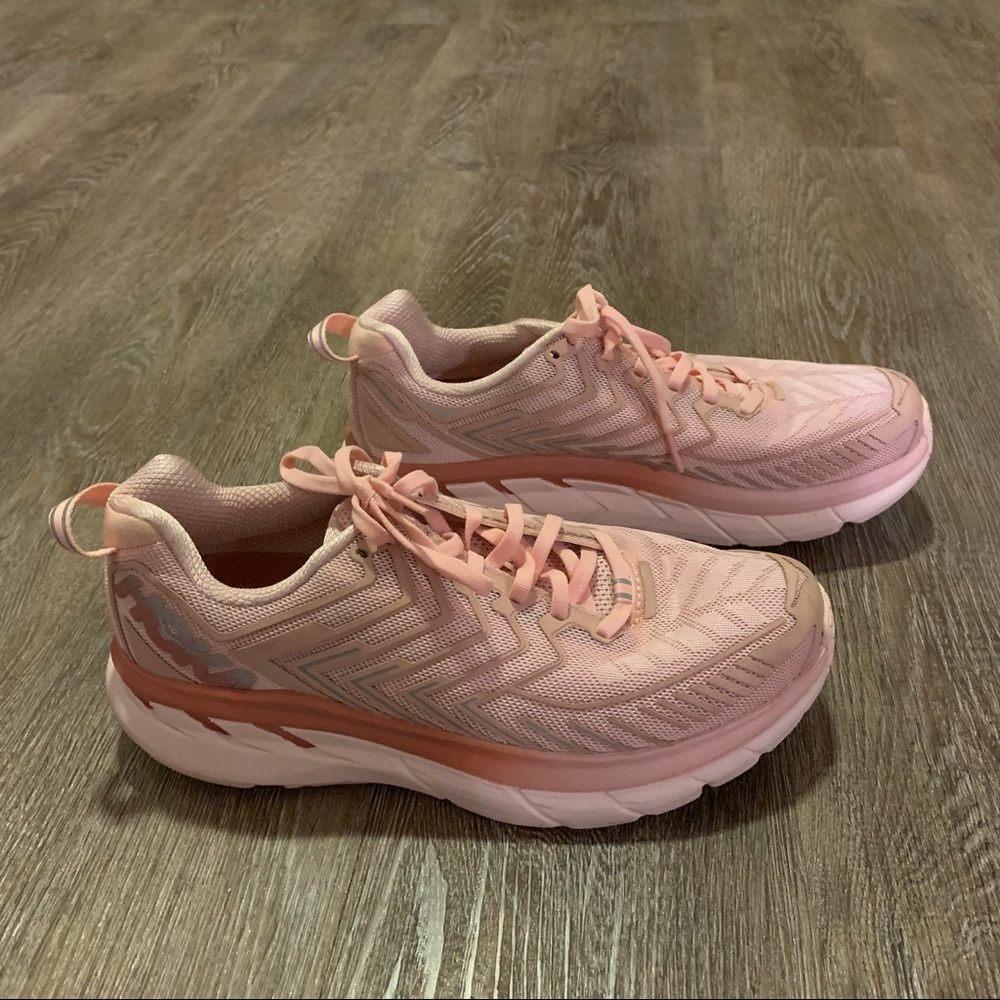 COPY - Hoka for Outdoor Voices - Pink Clifton